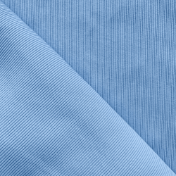 Ткань Кашкорсе, 420гм/2, 110см, цвет Светло-Голубой (на отрез)  в Воскресенске