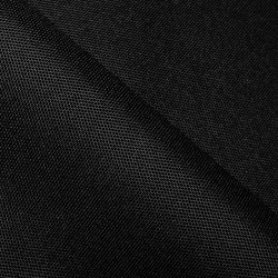 Прорезиненная ткань Оксфорд 600D ПВХ, Черный   в Воскресенске