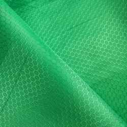 Ткань Оксфорд 300D PU Рип-Стоп СОТЫ, цвет Зелёный (на отрез)  в Воскресенске