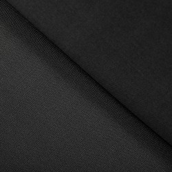 Ткань Кордура (Кордон С900), цвет Черный (на отрез)  в Воскресенске
